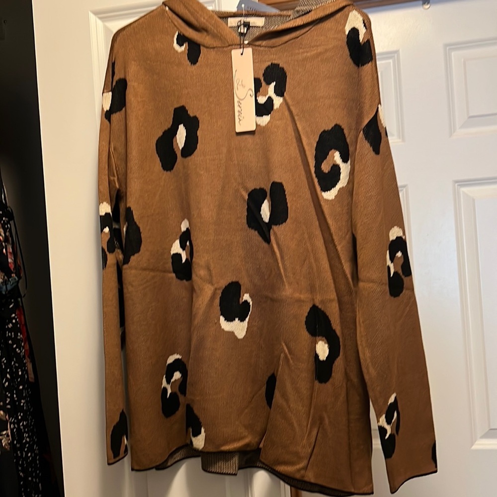 Kyra Hooded Knit Pullover